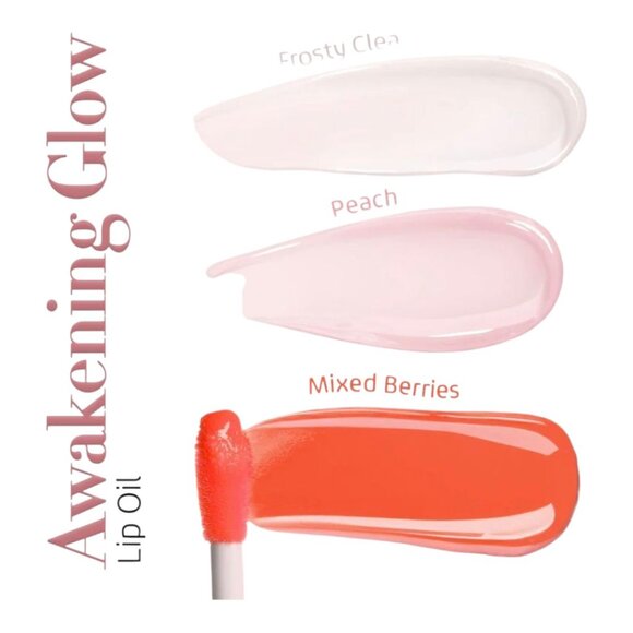 La Predire Paris Awakening Glow Prestige Nourishing Peach Shiny Lip Oil - Picture 3 of 4